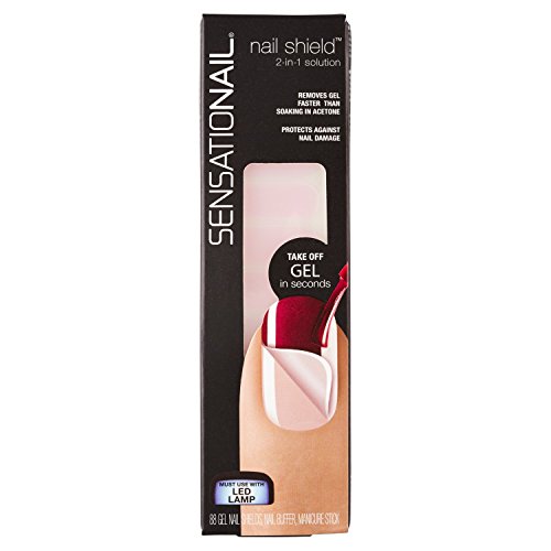 sensationail Nail Shields, 1er Pack (1 x 88 unidades)