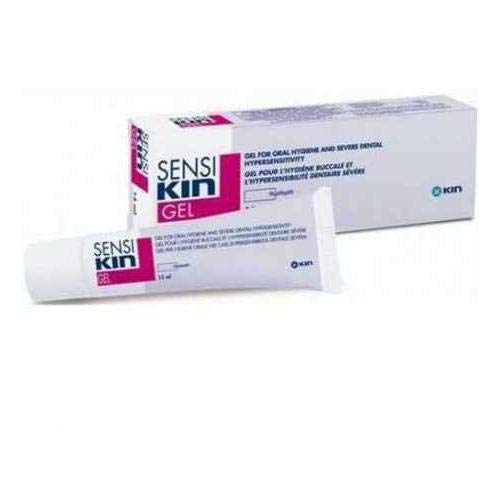 Sensi Kin Gel Dental Alivio Rápido Dolor para Dientes y Encías Sensibles, 15 ml