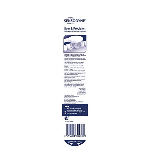 Sensodyne Précision Medium cepillo de dientes, color surtido, 1 unidad