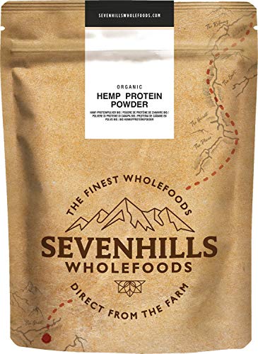 Sevenhills Wholefoods Proteína De Cáñamo Cruda En Polvo Orgánico 500g