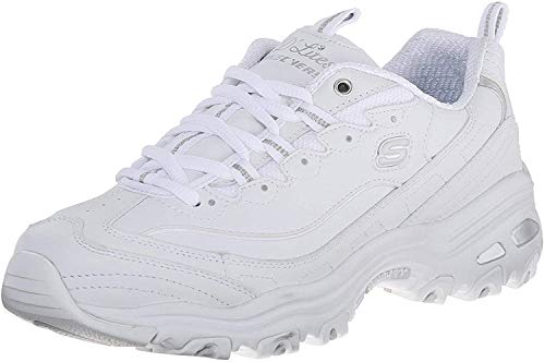 Skechers D'lites-Fresh Start, Zapatillas para Mujer, Blanco, 42 EU