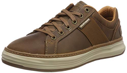 Skechers Moreno-Winsor M, Zapatillas para Hombre, Marrón (Dark Brown CDB), 42.5 EU