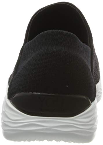 Skechers You, Zapatillas sin cordones para Mujer, Negro (Bkw), 40 EU