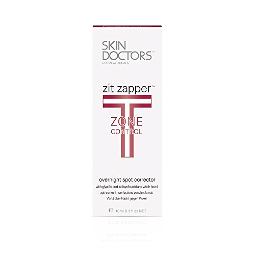 Skin Doctors Zit Zapper | Con ácido glicólico | Ácido salicílico | Ayuda a limpiar los poros infectados | 10 ml