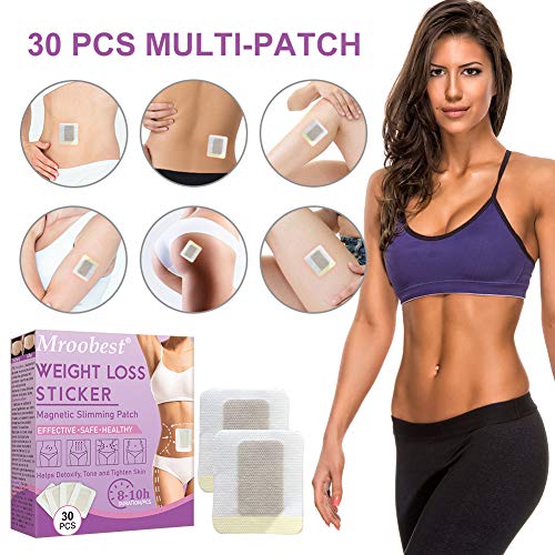 Slimming Patches, Weight Loss Sticker, Parches Adelgazantes, Ayudan con la Descomposición de la Grasa y la Celulitis,Anti Barriga, Glúteos, Quemador de Grasa,Quema de Grasa, Rápido y Seguro