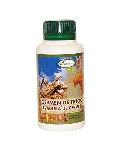 Soria Natural Levadura de Cerveza y Germen de Trigo 500 Comprimidos de 400 mg