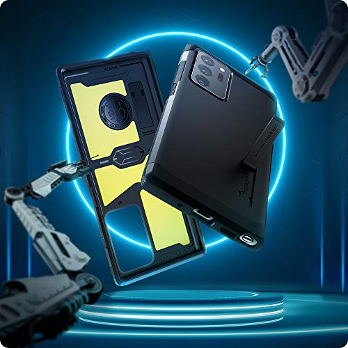 Spigen Funda Tough Armor para Samsung Galaxy Note 20 Ultra (6.9 Pulgadas), Doble Capa y Protección Extrema contra caídas