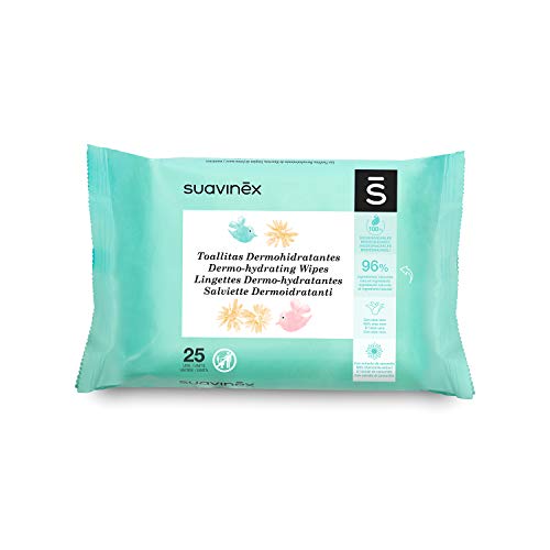 Suavinex 306731 Cubo Metalizado de Cosmética Regalo para Recién Nacido con Gel - Champú Syndet, Pomada Pañal Intensiva, Fragancia Baby Cologne y Toallitas, 4 Productos, Color Rosa