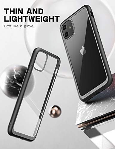 SupCase Funda iPhone 11 2019 Ultrafina Transparente Case [Unicorn Beetle Style] Anti-Arañazos Carcasa para Apple iPhone 11 6.1 Pulgadas (Negro)