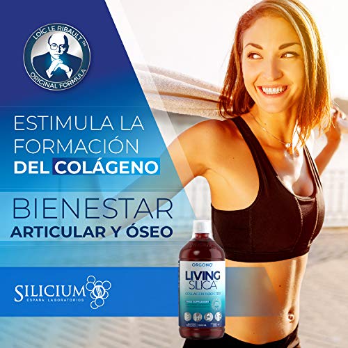 Suplemento potenciador COLAGENO | Fortalece tu sistema inmune | Mantiene y refuerza las defensas | Silicio Orgánico Liquido | Suplemento ideal para Piel, Pelo y Uñas, Músculos, Huesos y Articulaciones