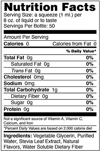 SweetLeaf Sweet Drops Flavored Stevia Sweetener 4 Flavor Variety Bundle, 1 Ea: Chocolate, Caramel, Coconut, Vanilla