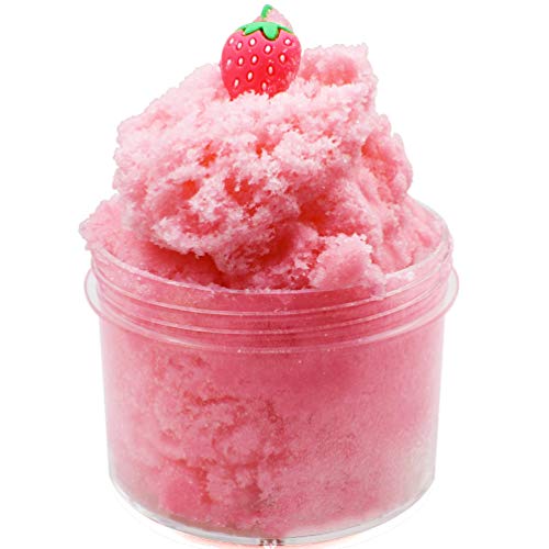 SWZY Fluffy Strawberry Cloud Slime 2018 El más Nuevo 200 ML Fairy Putty Stress Relief Toy Perfumado Sludge Toy Niños Adultos