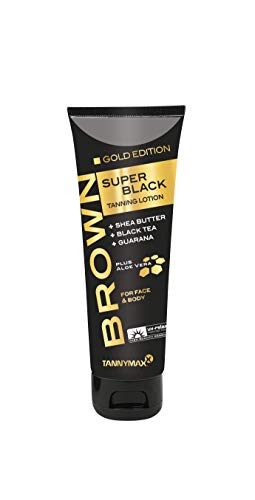 Tannymaxx, Acelerador y optimizador del bronceado (Brown Super Black Gold Edition) - 125 ml.