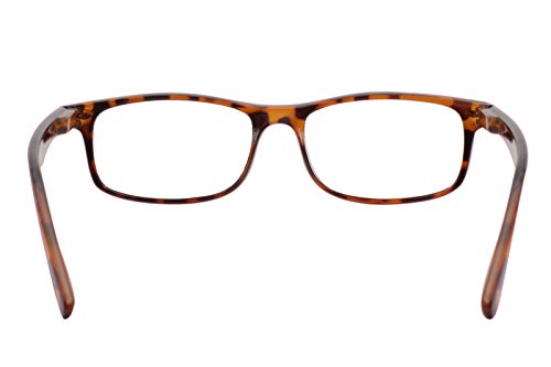 TBOC Gafas de Lectura Presbicia Vista Cansada - (Pack 4 Unidades) Graduadas +3.00 Dioptrías Montura de Pasta Azul Marrón Negra Carey Diseño Moda Hombre Mujer Unisex Lentes de Aumento Leer Ver Cerca