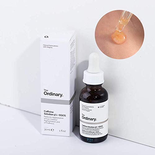 The Ordinary Caffeine Solution 5% + EGCG' 30ml，Suero de alta potencia