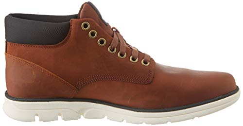 Timberland Bradstreet Leather Sensorflex, Botas Chukka para Hombre, Marrón MD Brown Full Grain, 44.5 EU