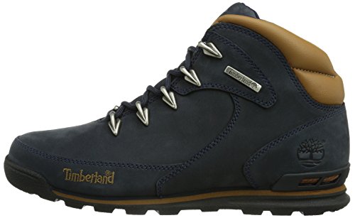 Timberland Euro Rock Hiker, Botas para Hombre, Azul Medium Blue Nubuck, 42 EU