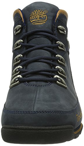 Timberland Euro Rock Hiker, Botas para Hombre, Azul Medium Blue Nubuck, 42 EU