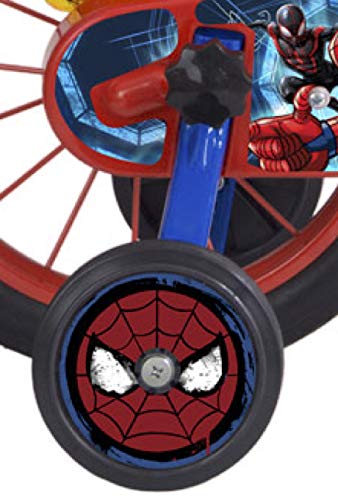 Toims 874 Spiderman - Bicicleta para niños, tamaño 14 pulgadas