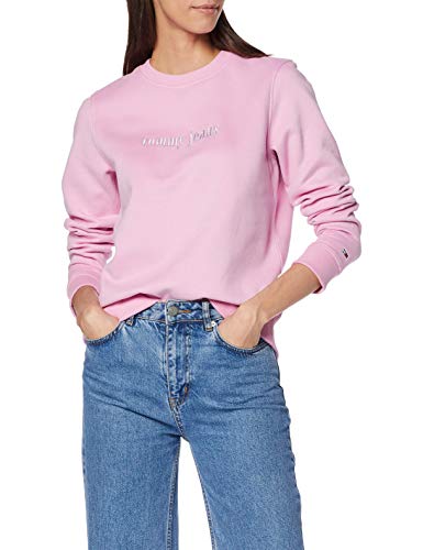 Tommy Hilfiger Casual Sweatshirt Sudadera, Morado (Lilac Chiffon 579), X-Small para Mujer