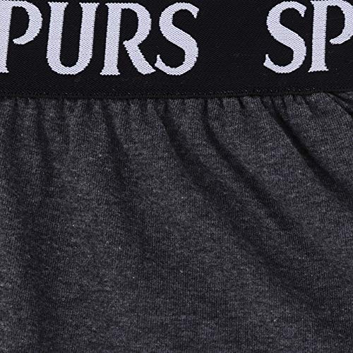 Tottenham Hotspur FC - Pijama Corto para Hombre - Producto Oficial - Gris - Pequeña