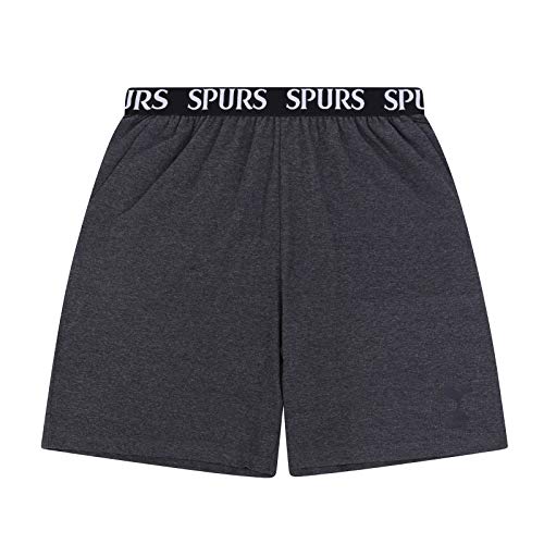 Tottenham Hotspur FC - Pijama Corto para Hombre - Producto Oficial - Gris - Pequeña