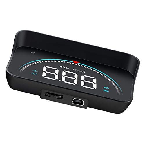 Toygogo Car-Styling Hud Head Up Display Car Proyector KM/H mph 3.5x2.1x1inch