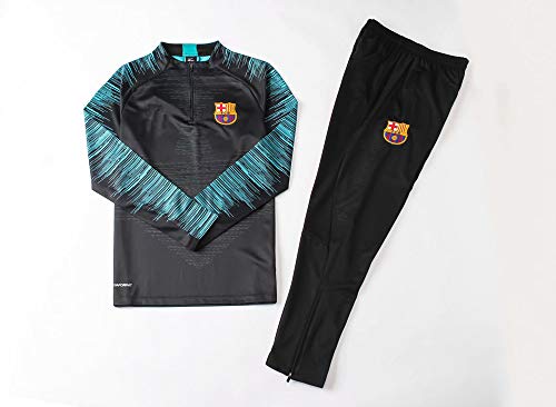 Traje de Entrenamiento de fútbol Ropa de Manga Larga Suéter para Hombre Traje de Entrenamiento de fútbol, ​​L