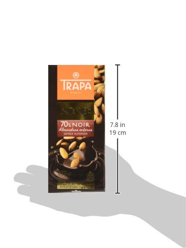 Trapa Intenso Noir 70 % con Almendras Enteras 175 g