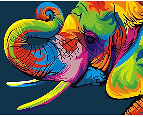 TTmom Auspicious Color Elephant Animal Wooden Puzzle Puzzle Kids Puzzle Toy DIY Games Rompecabezas 1000 Piezas