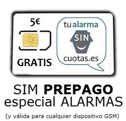 tualarmasincuotas.es Tarjeta Sim Prepago con 5 Euros y Multiformato | con Recarga Automática Opcional | para Móviles Alarmas Relojes Inteligentes gsm 2g/3g/4g | Sim Card de Datos