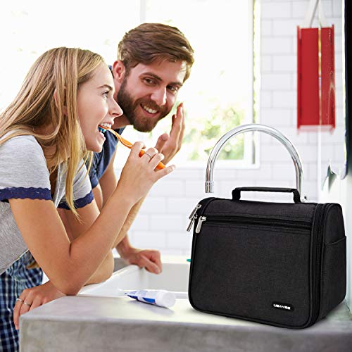 UBAYEE Grande Bolsa Aseo Colgante de Viaje para Hombre y Mujer - Negro