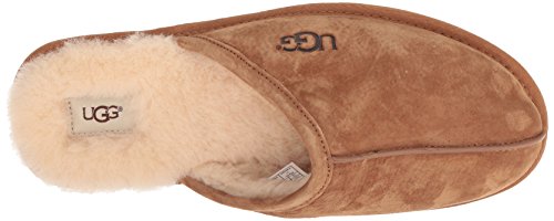 UGG Male Scuff Slipper, Chestnut, 44 EU