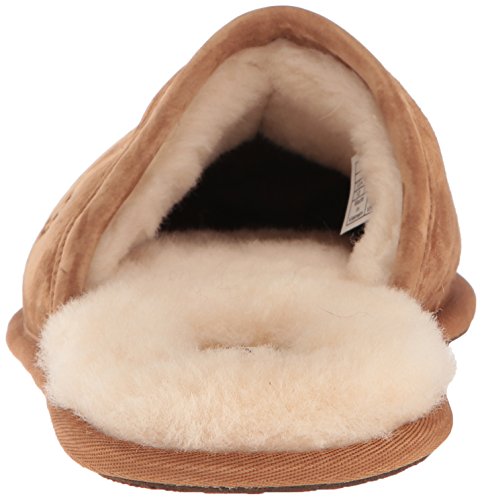 UGG Male Scuff Slipper, Chestnut, 44 EU