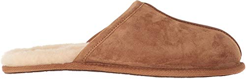 UGG Male Scuff Slipper, Chestnut, 44 EU