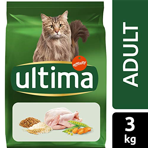 Ultima Pienso para Gatos Adulto con Pollo - 3 kg