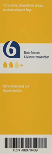 Ursapharm HYLO-PARIN - Gotas para los ojos (10 ml)