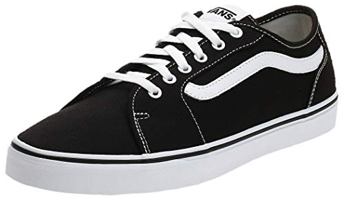 Vans Filmore Decon, Zapatillas para Hombre, Negro (Canvas) Black/White 187), 40