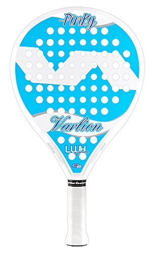 Varlion LW H Junior Pinky - Pala de pádel, Niñas, Rosa/Celeste, 285-290 gr.