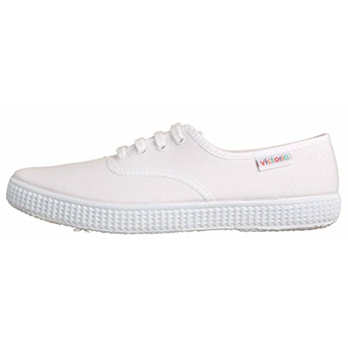 Victoria Inglesa Lona 6613, Zapatillas de Tela Unisex, Blanco (20 Blanco), 39