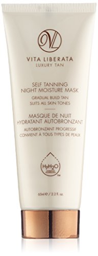 VITA LIBERATA Mascarilla Hidratante Nocturna Autobronceadora - 65 ml.