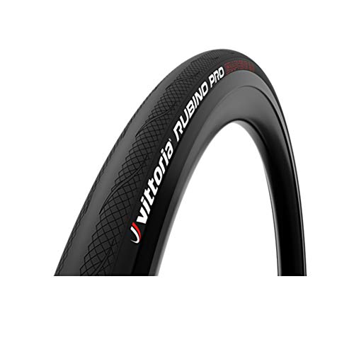 Vittoria Cub. Rubino Pro IV 25-622 G2.0 Cubiertas Ciclismo, Adultos Unisex, Negro (Negro), Talla Única