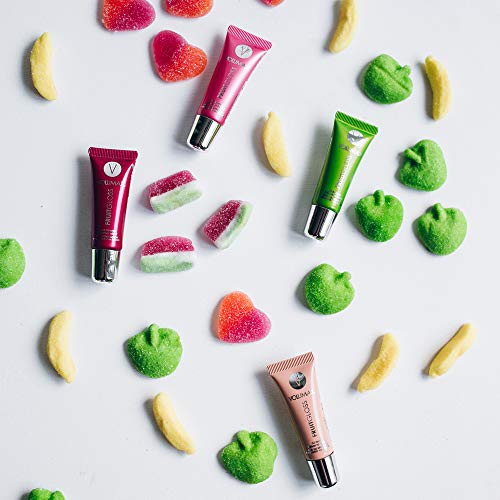 VOLUMAX FRUITGLOSS. Labios Hidratados.Volumen y Brillo. Sabor Fresa Intensa