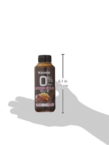 Weider Salsa Zero Barbacoa. Salsa cero grasas. Cero azúcar. 265 ml