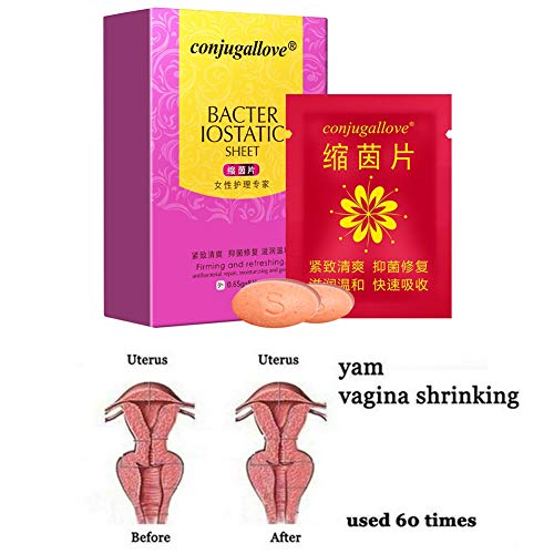 Weixinbuy Gránulo reafirmante vaginal Antibacteriano Bacteriostático Alivia la picazón Cuidado privado femenino Higiene íntima