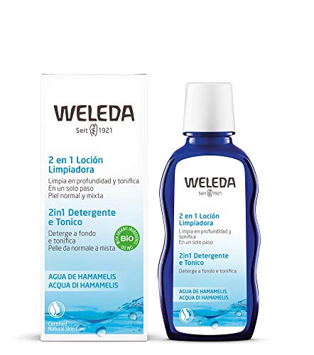 Weleda - Limpiador y Tónico 2 en 1, 100 ml, 1 unidad