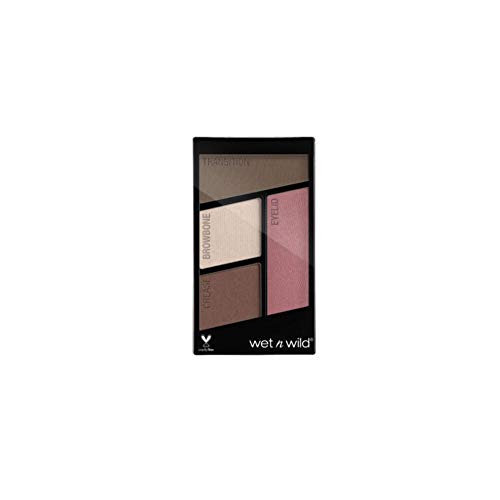 Wet n Wild Color Icon Eyeshadow Quads (Sweet as Candy) – Paleta de Sombras de ojos - 4 colores mate y brillo (E359)