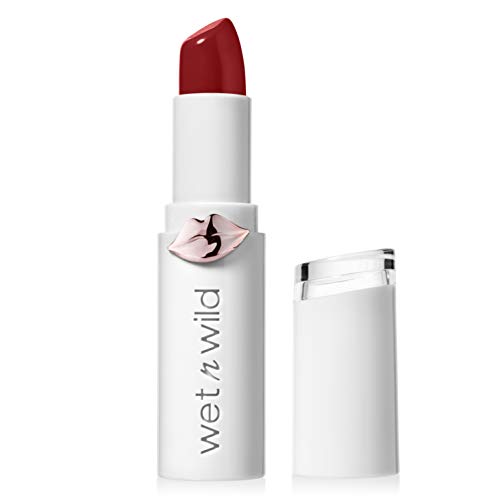 Wet n Wild Megalast Lipstick - Crimson Crime (Shine Finish) 3 Unidades 21 g, Negro (10077802117462)