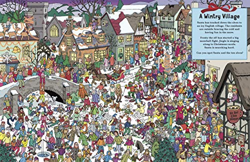 Where's the Elf?: A Christmas Search-and-Find Adventure (Search and Find Activity) [Idioma Inglés]