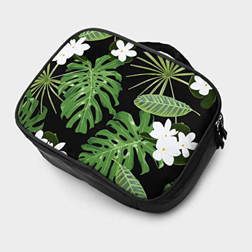 White Gardenia Flowers Fragrant Travel Makeup Toiletry Bag Bolsas de Maquillaje para Mujeres Hombres Travel Toiletry Bag Small Multifunction Printed Pouch For Women